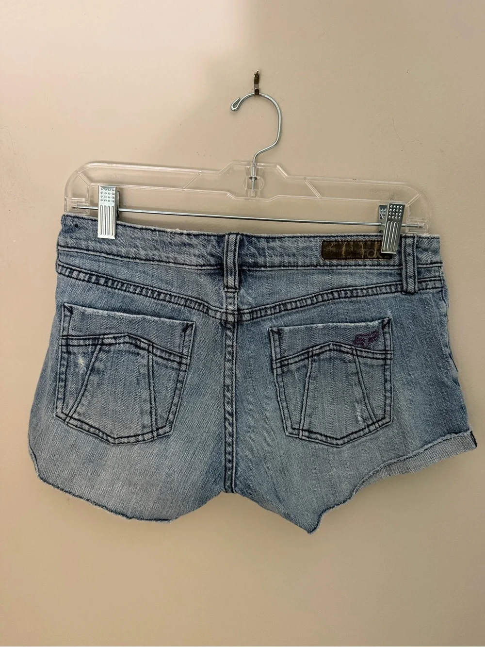 Women’s Light Blue Denim Short Shorts